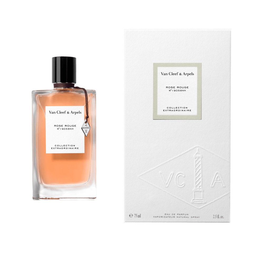 Van Cleef & Arpels Rose Rouge Eau de Parfum Unisex 75 ml - Fragranza Orientale Floreale con Ribes Nero e Rosa