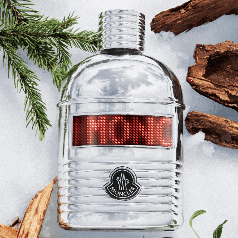 Moncler Pour Homme Eau de Parfum 150ml - Fragranza Legnosa Aromatica Ricaricabile per Uomo