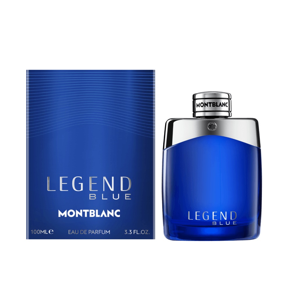 Montblanc Legend Blue Eau de Parfum 100 ml - Fragranza fresca e legnosa per uomo