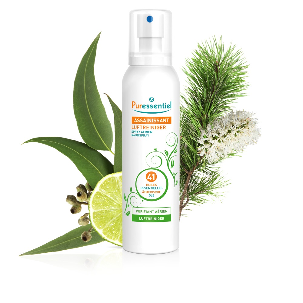 Puressentiel Spray Purificante 41 Oli Essenziali 500 ml - Purificante dell'Aria e Tessuti