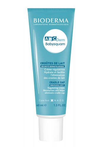 Bioderma ABCDerm Babysquam Crema per Neonati e Bambini 40 ml - Rimozione Croste Lattee e Idratazione del Cuoio Capelluto