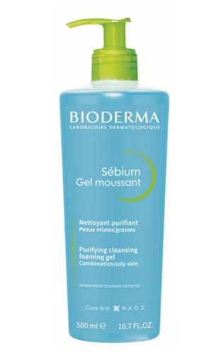 Bioderma Sébium Gel Moussant 200ml - Gel detergente purificante per pelli miste e grasse