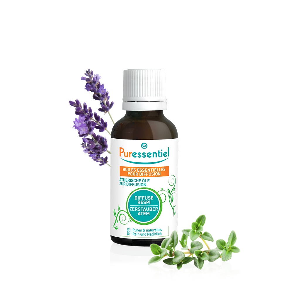 Puressentiel 5930117 olio essenziale 30 ml Chiodo di garofano, Lavanda, Limone, Menta piperita, Pino, Albero del tè Diffusore di aromi