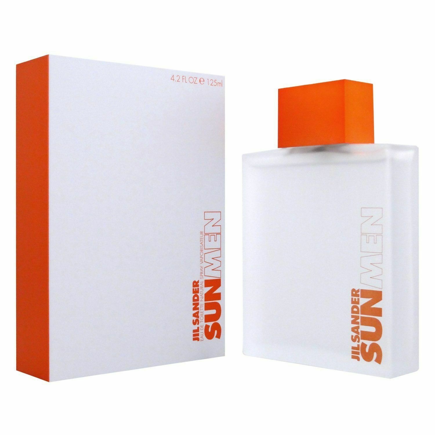 Jil Sander Sun Men Eau de Toilette Spray 125 ml - Fragranza Aromatica e Speziata per Uomo