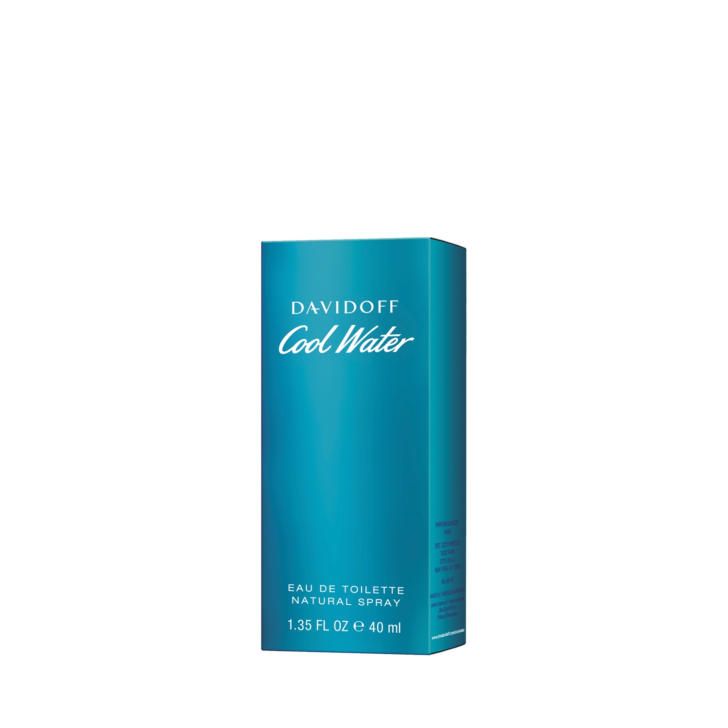 Davidoff Cool Water Eau de Toilette 40ml - Fragranza Fresca e Aromatica Ispirata all'Oceano