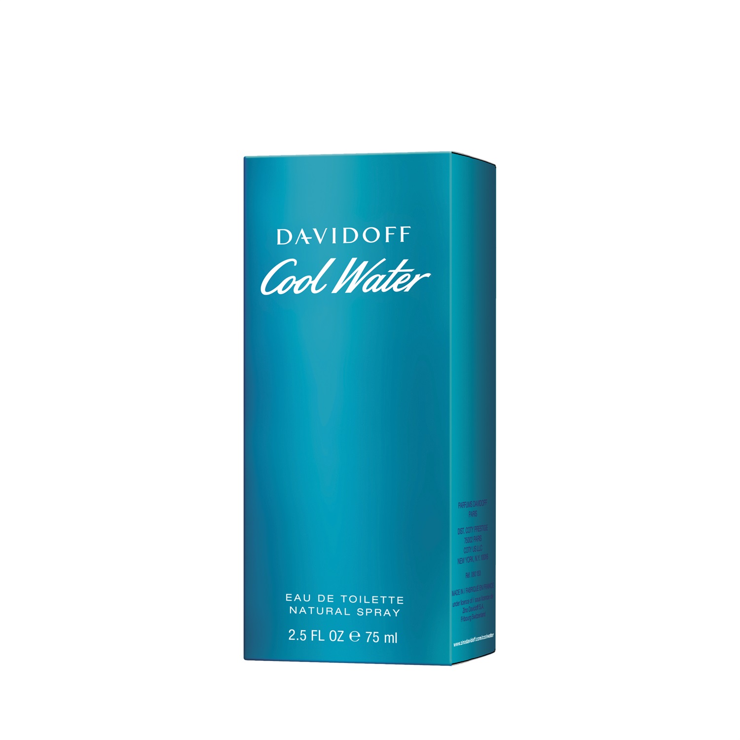 Davidoff Cool Water Eau de Toilette per Uomo 75 ml - Fragranza Fresca e Aromatica Ispirata all'Oceano
