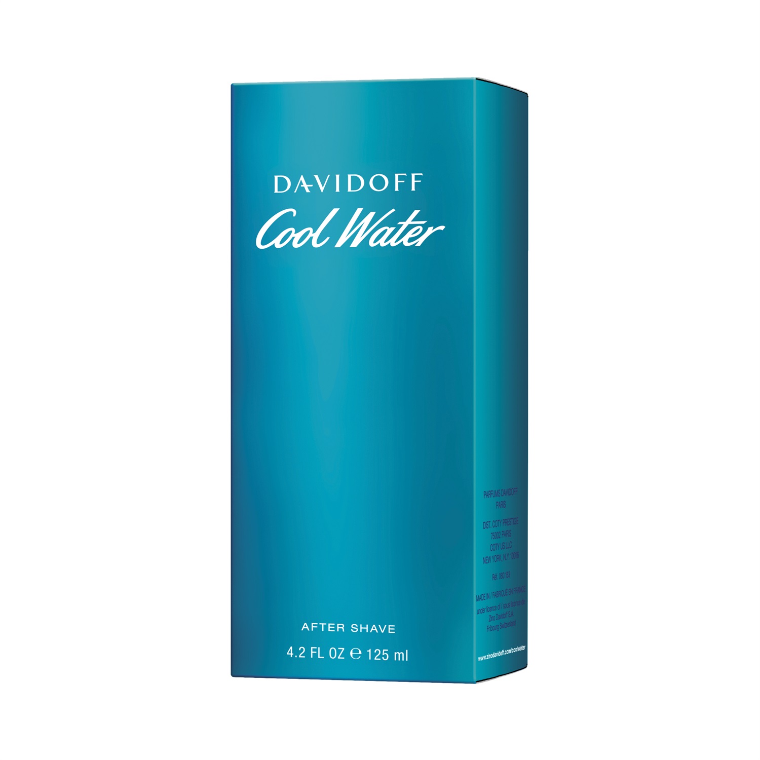 Davidoff Cool Water Lozione Dopobarba Rinfrescante 125 ml - Fragranza Aromatica con Menta Piperita e Lavanda