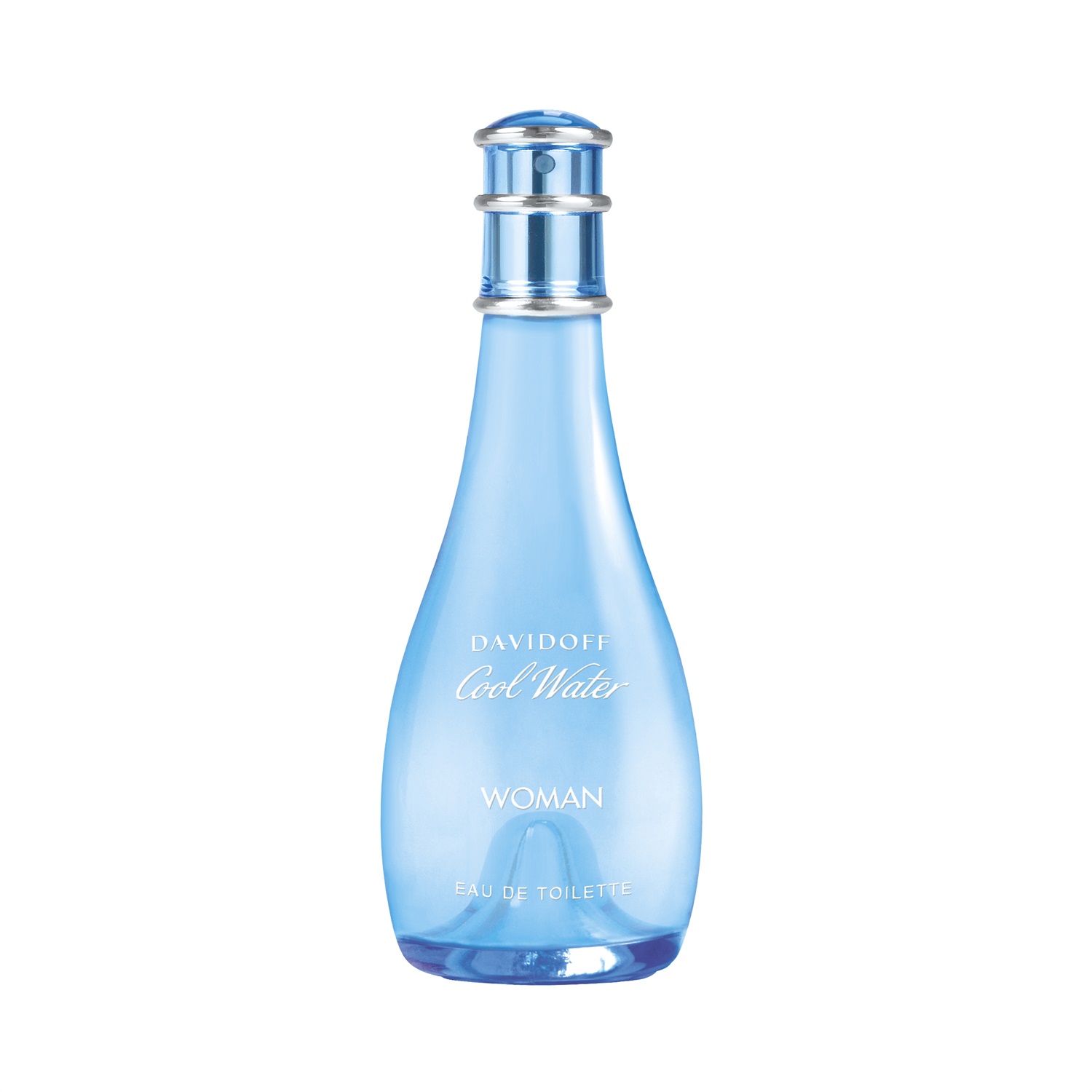 Davidoff Cool Water Woman Eau de Toilette 100ml - Fragranza Floreale e Fruttata con Note Acquatiche