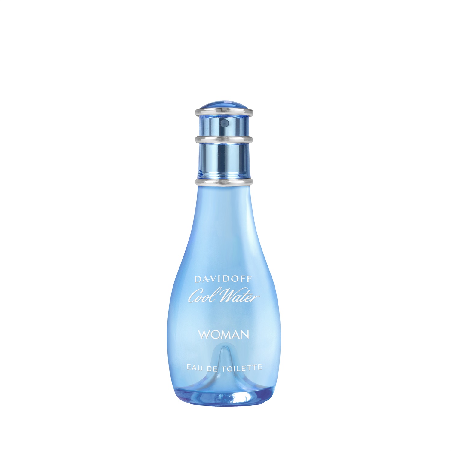 Davidoff Cool Water Woman Eau de Toilette 50ml - Fragranza Floreale e Fruttata con Note di Melone e Mandarino