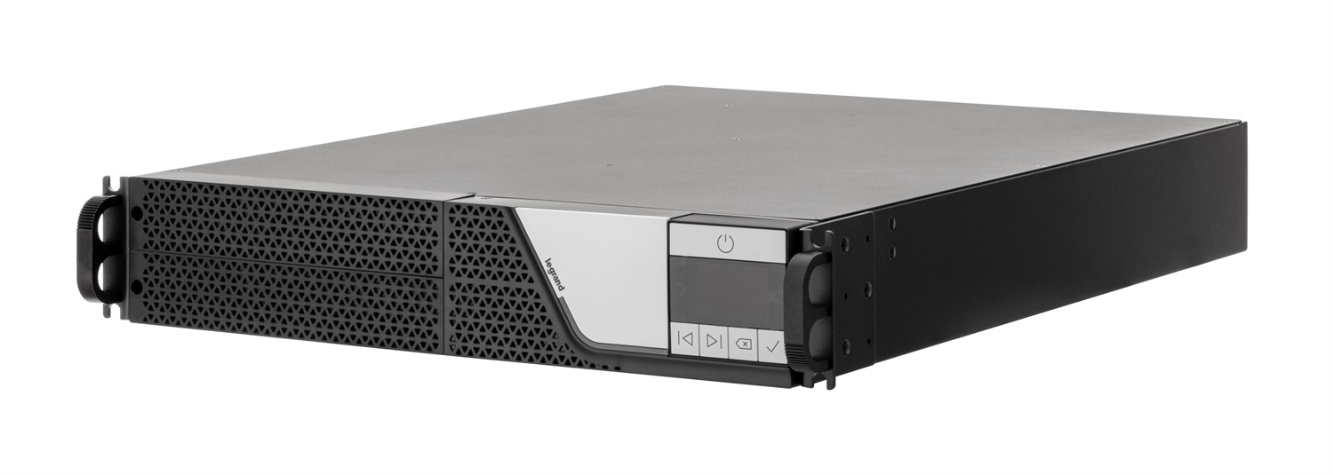 Legrand Daker DK Plus 1000VA 900W UPS Doppia Conversione Online Rack/Tower - 6 Prese AC, RS-232, 10 Minuti di Autonomia