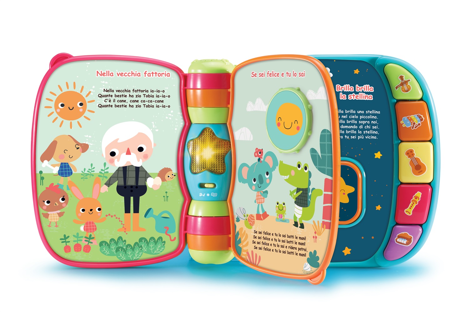 VTech Baby Il mio primo libro interattivo - Le mie tenere canzoncine