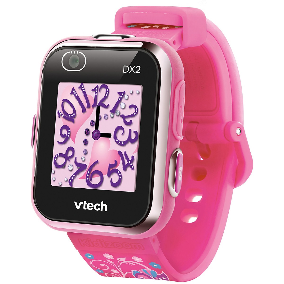 VTech Kidizoom Smartwatch DX2 Rosa - Orologio Interattivo per Bambini con Doppia Fotocamera, Schermo Touch a Colori, Sensore di Movimento, Resistente agli Urti, Lingua Italiana, 5-13 Anni
