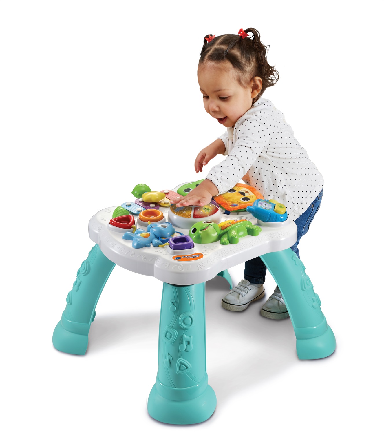 VTech Tavolino MultiAttività GiocaImpara - Gioco Interattivo con Luci, Suoni, Xilofono e Attività Educative per Bambini 9-36 Mesi