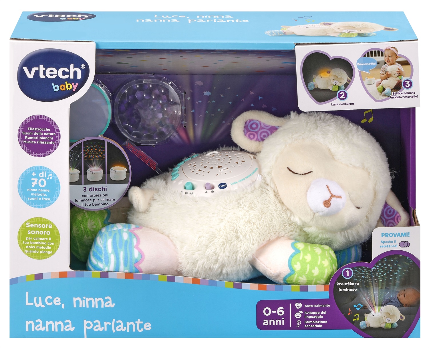 VTech Baby Luce, ninna nanna parlante
