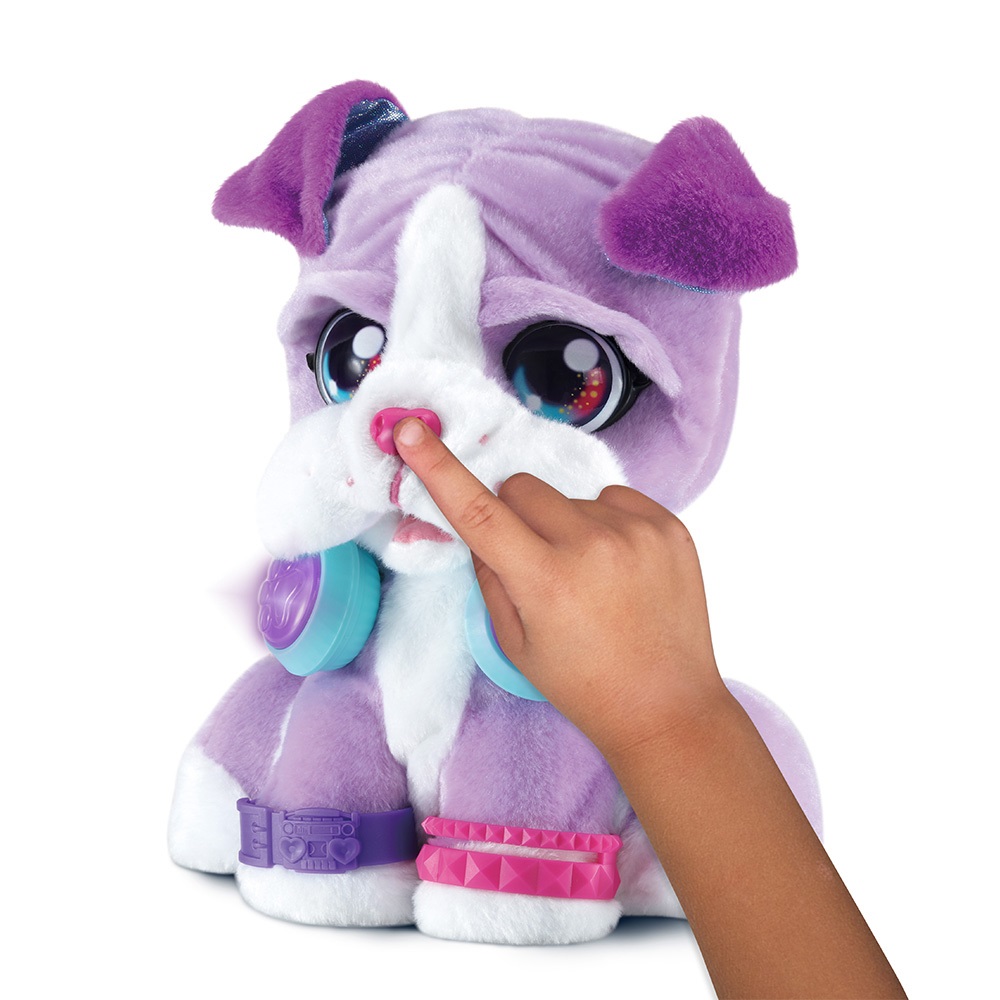 VTech KidiFriends DJ BeatBoxer - Giocattolo Interattivo con Cuffie Luminose e Reazioni al Tocco