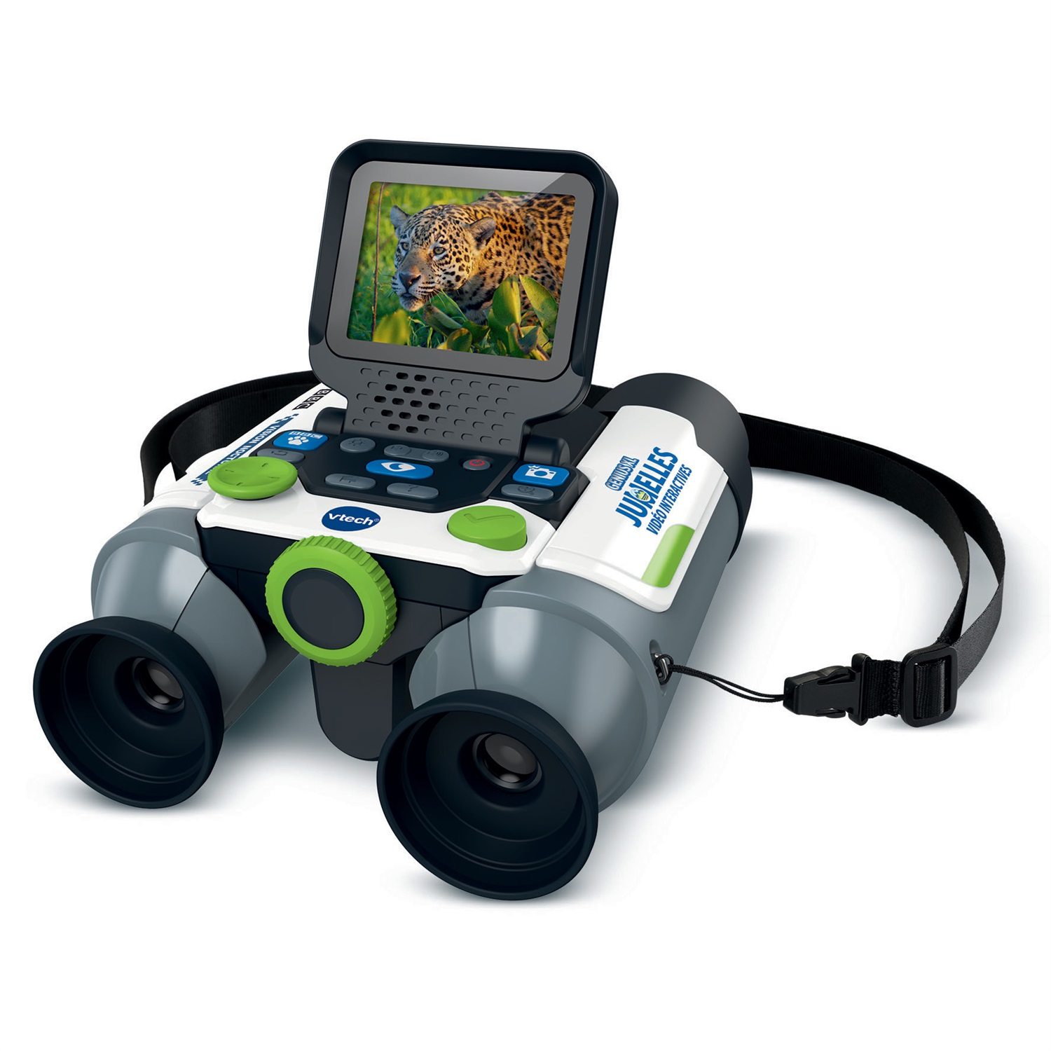 Vtech Genius XL - Video Binocolo Interattivo con Display LCD a Colori per Bambini dai 5 Anni