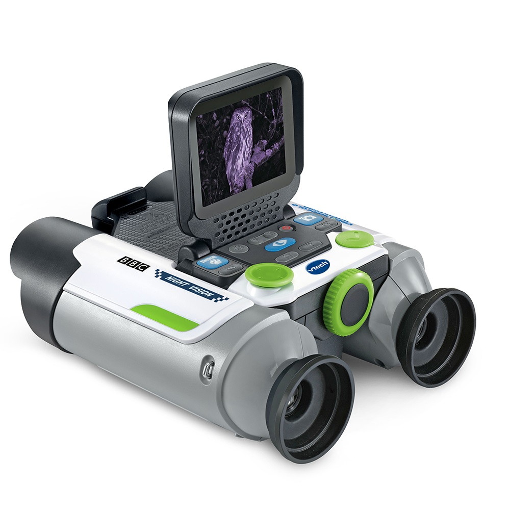 VTech Video Binocolo Interattivo - 6 Modalità di Gioco, Schermo LCD a Colori, Ingrandimento 10x, Funzione Visione Notturna, per Bambini dai 5 ai 12 Anni