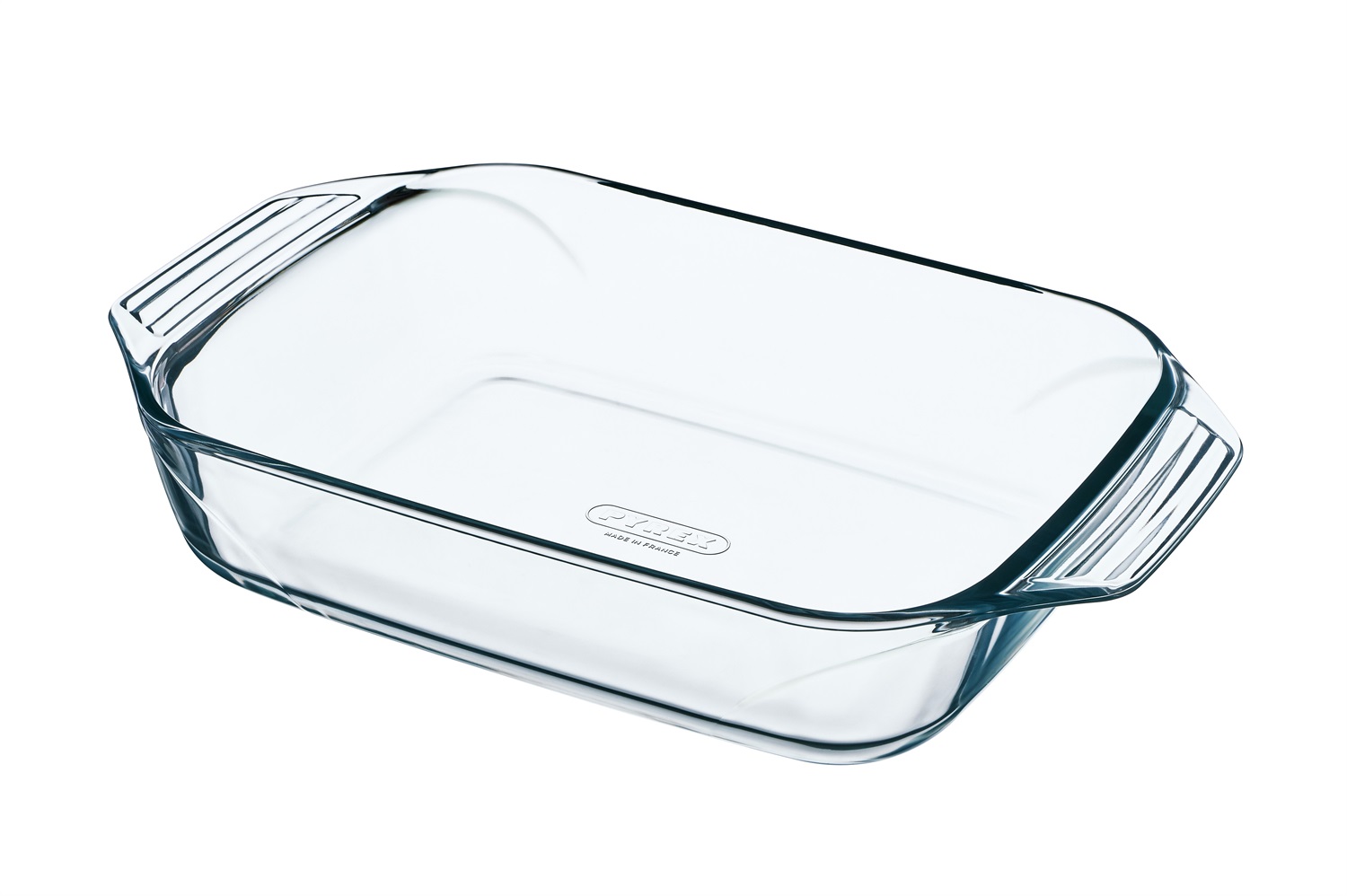 Pyrex Pirofila Rettangolare in Vetro Borosilicato 39x25 cm con Manici - Capacità 3,8 L