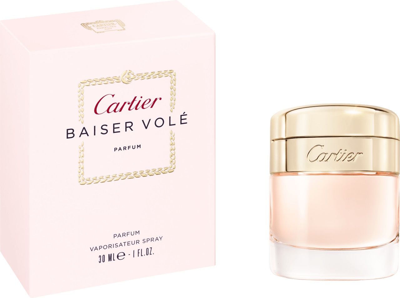 Cartier Baiser Volé Eau de Parfum 30 ml - Fragranza Floreale per Donna con Note di Giglio