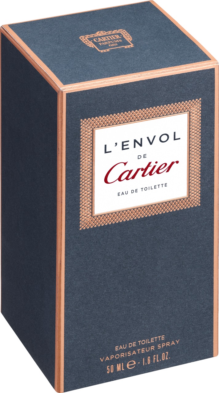 Cartier L'Envol Eau de Toilette da Uomo 50 ml - Fragranza Legnosa Fresca ed Energica