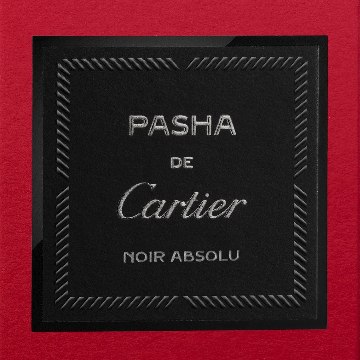 Cartier Pasha de Cartier Noir Absolu Parfum 50ml - Fragranza inaspettata, audace e misteriosa con note di legno bruciato e zucchero caramellato