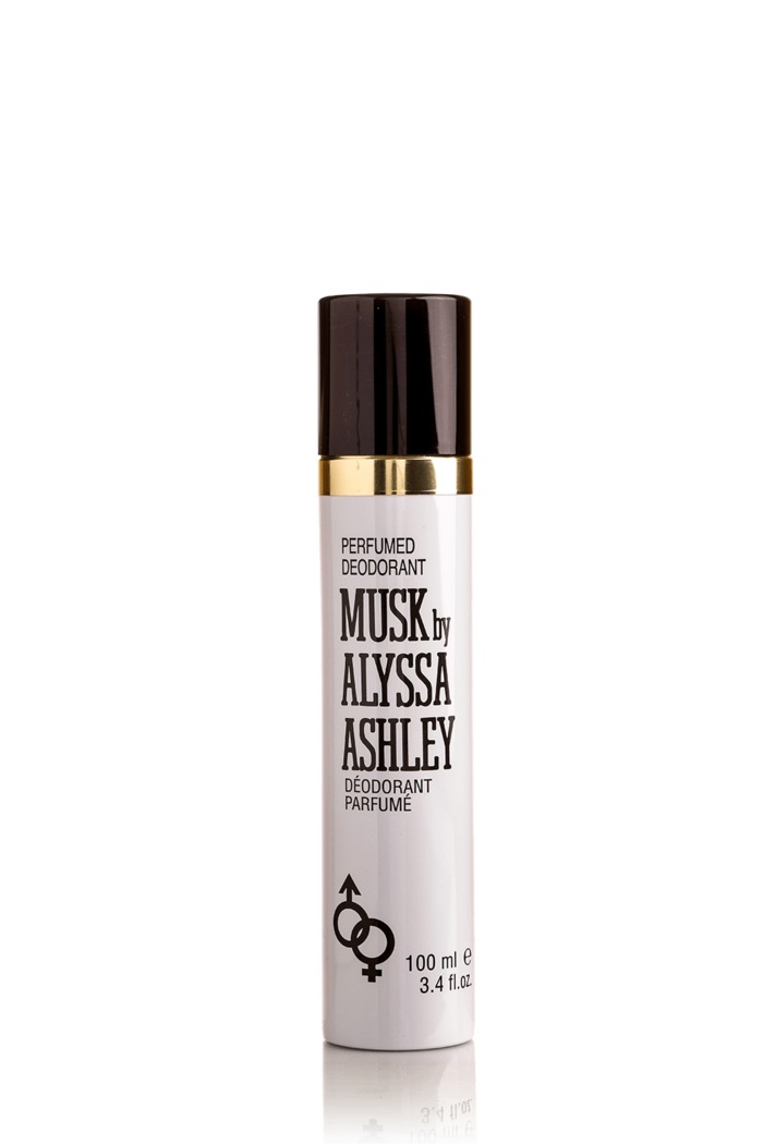 Alyssa Ashley Musk Deodorante Spray 100 ml - Profumato, Freschezza e Protezione di Lunga Durata