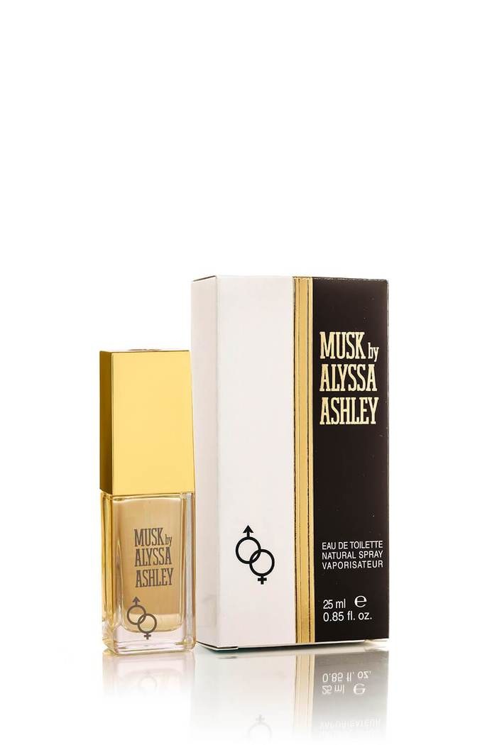 Alyssa Ashley Musk Eau de Toilette Unisex 25 ml - Fragranza Floreale-Legnosa con Note di Bergamotto e Gelsomino