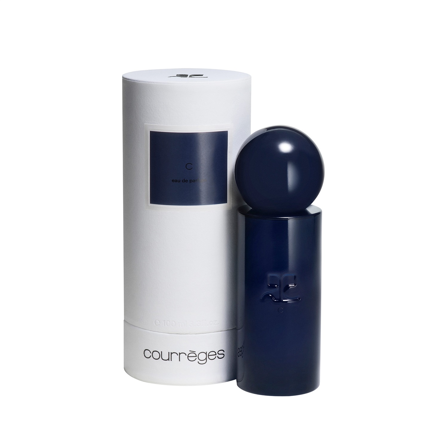 Courrèges C Eau de Parfum Unisex 100 ml - Fragranza Floreale Aldeidica con Gelsomino e Ambroxan