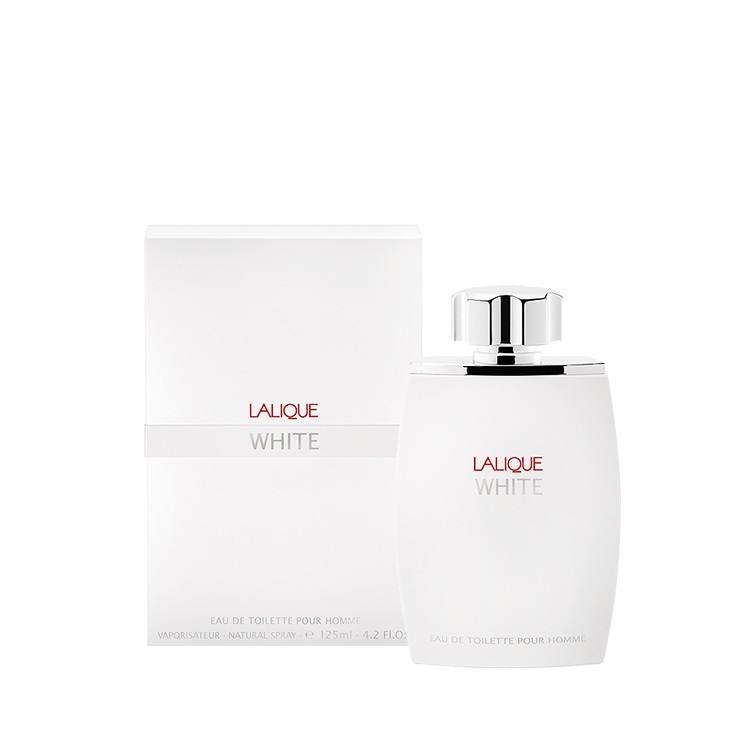 Lalique White Eau de Toilette 125 ml Uomo - Fragranza Fresca e Aromatica