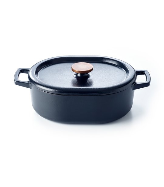 BEKA 15141314 forno olandese 5,5 L Bronzo, Nero