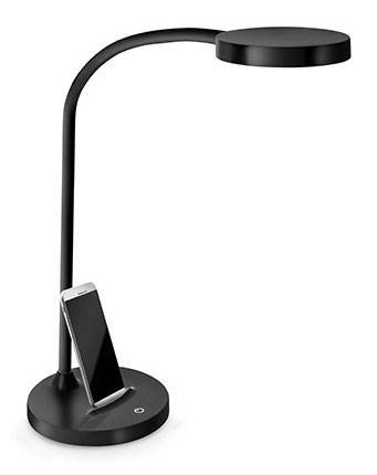 CEP Lampada da tavolo Flex LED 7W Nero con Interruttore Soft Touch e Dimmer