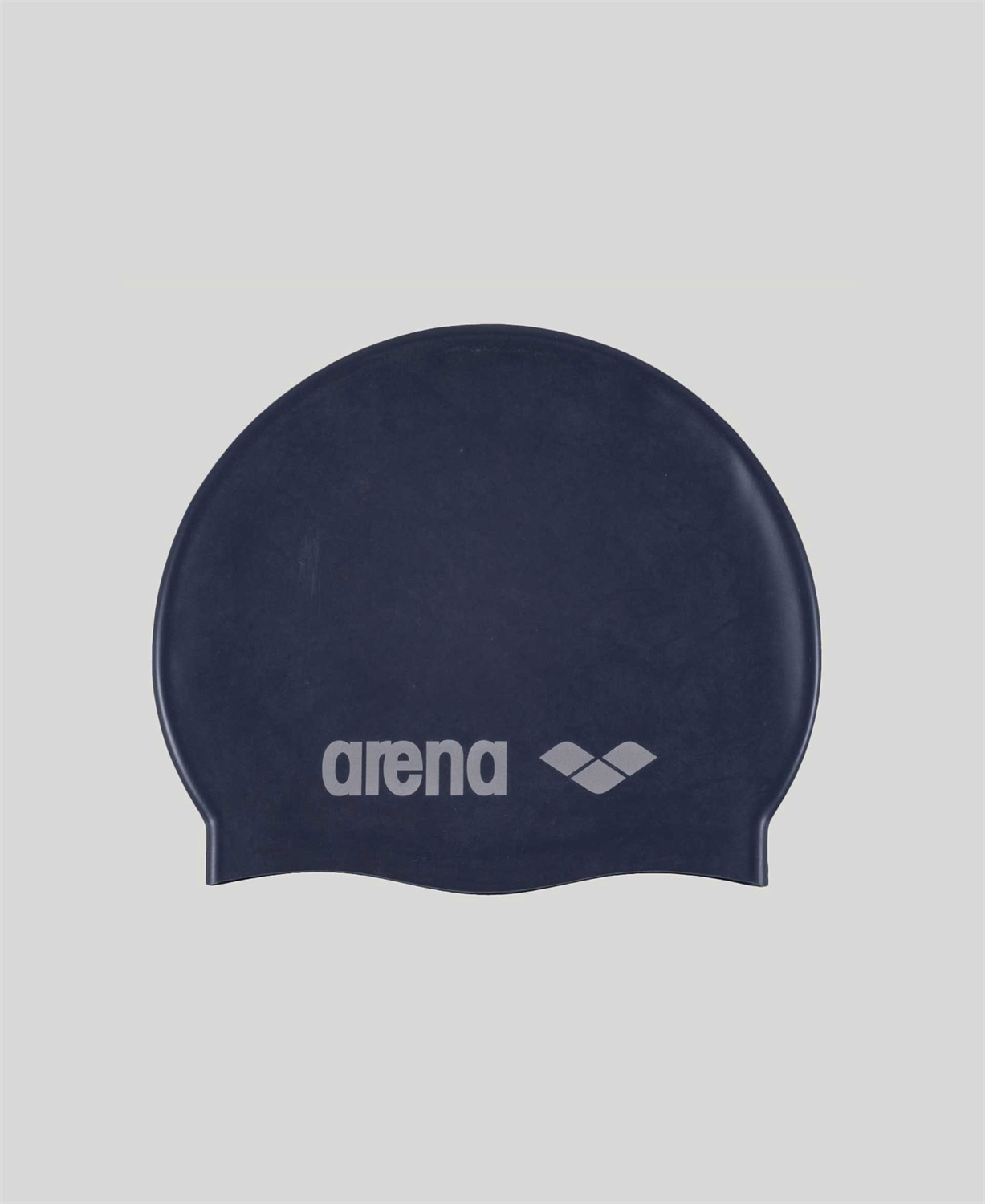 Arena Classic Silicone Junior Cuffia Piscina Unisex in Silicone - Morbida e Resistente, Bordo Rinforzato, Colore Nero