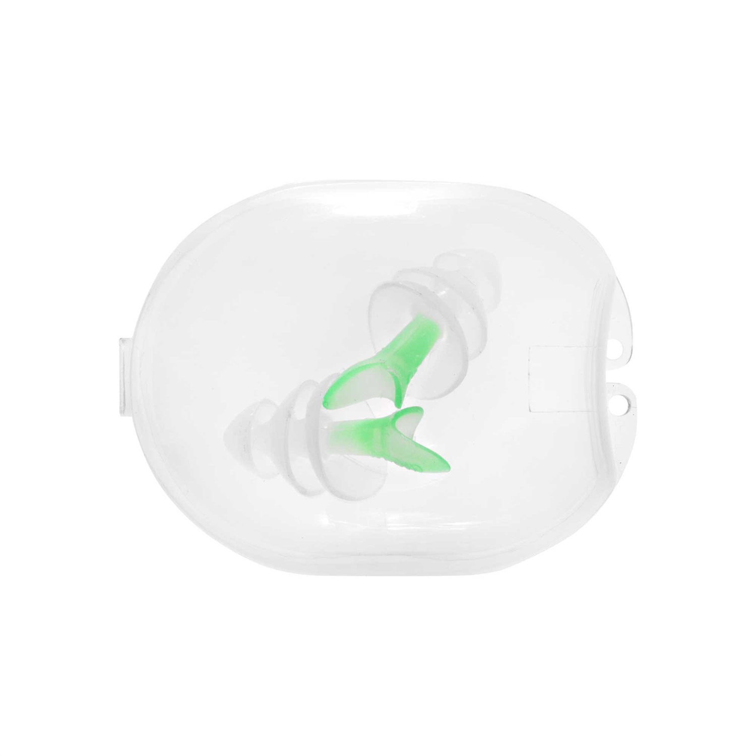 Arena Earplug PRO - Tappi per Orecchie Unisex Adulto in Silicone Clear/Lime, Taglia Unica, Design Ergonomico a Tre Anelli per Protezione dall'Acqua