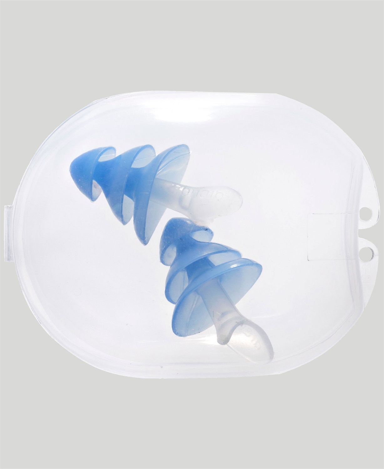 Arena Earplug Pro Tappi per Orecchie Unisex in Silicone Morbido, Clear/Royal, TU - Protezione Ergonomica per Nuotatori