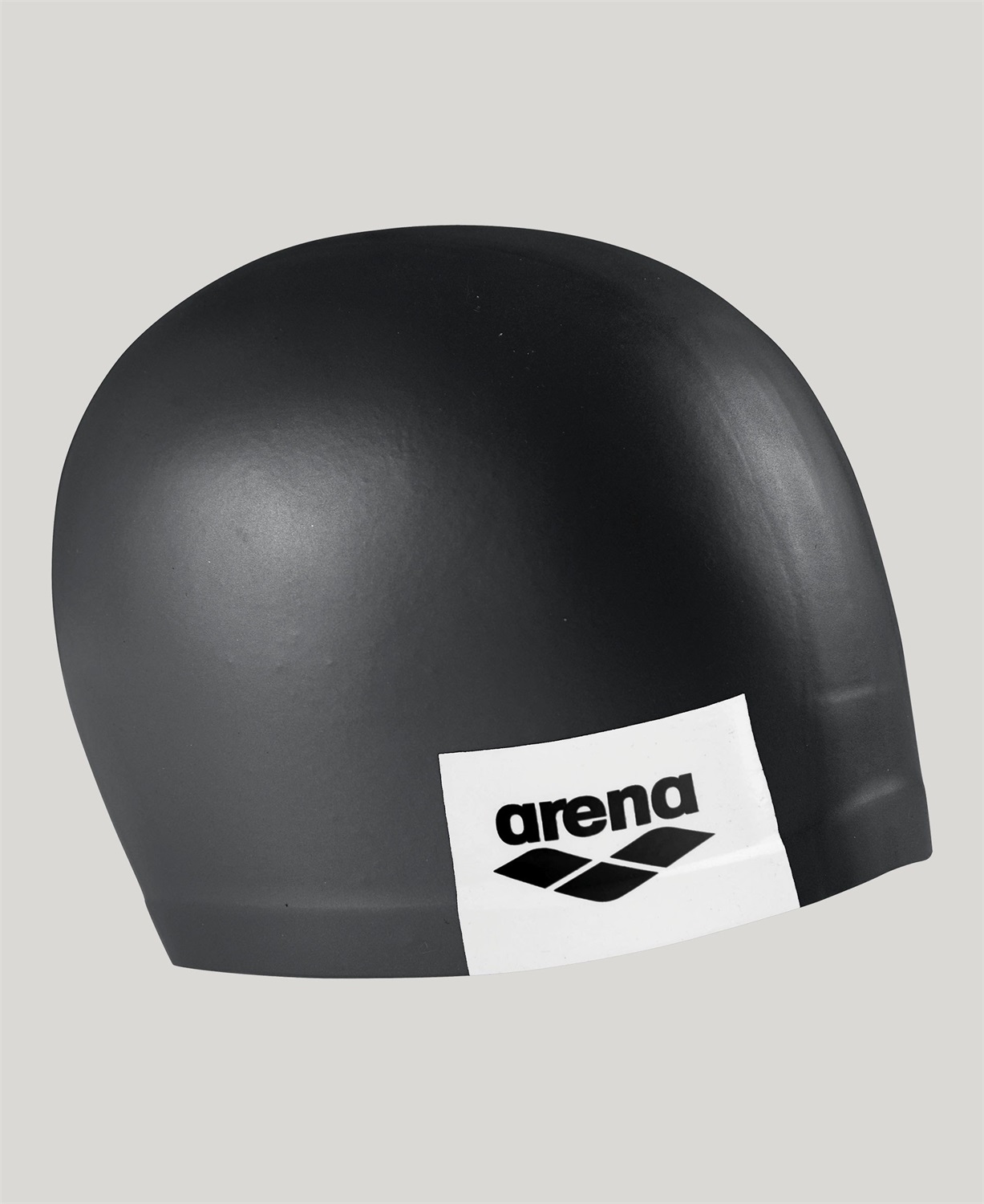 Arena Logo Moulded Cuffia Nuoto Unisex - Nero, Taglia Unica, Resistente al Cloro