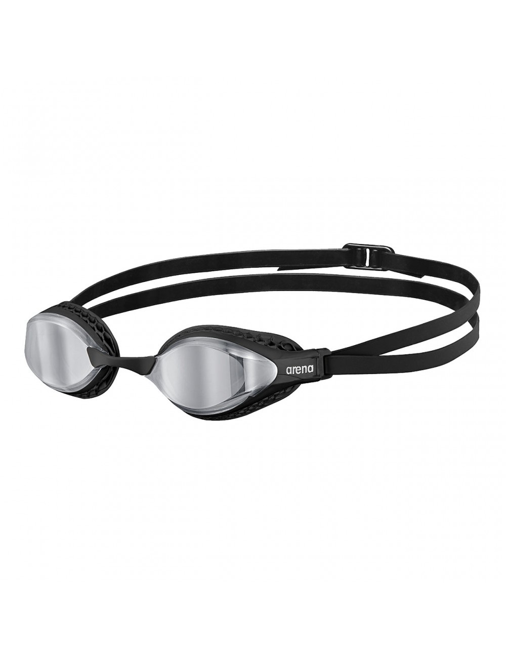 ARENA Cobra Core Swipe Mirror - Occhialini da Nuoto da Gara con Lenti a Specchio, Anti-Appannamento e Protezione UV