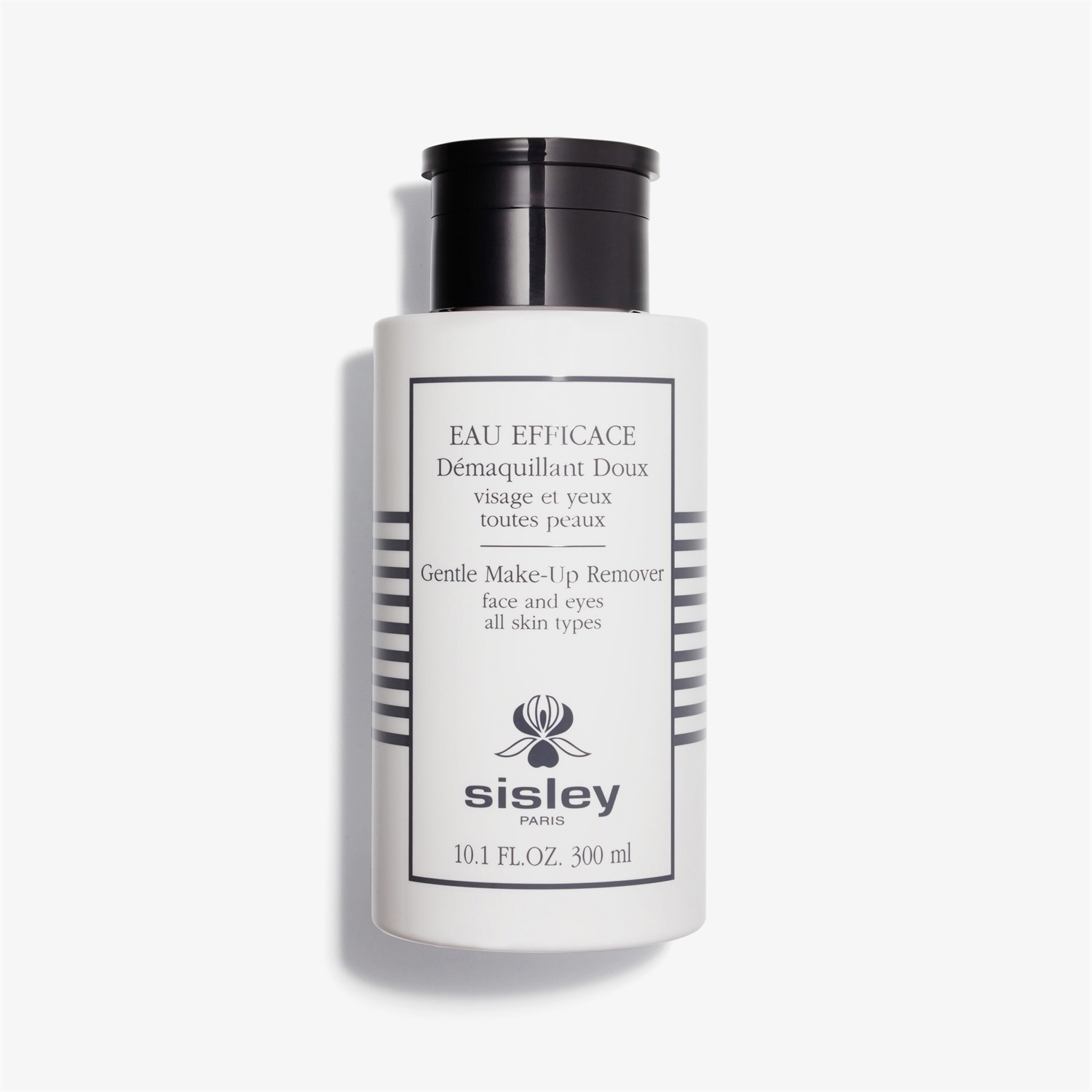 Sisley Eau Efficace Lozione Detergente 300 ml - Trattamento Struccante 3 in 1 per Viso e Occhi