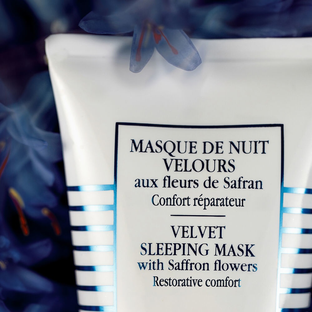 Sisley Masque de Nuit Velours aux Fleurs de Safran 60 ml - Maschera Notte Lenitiva e Ristoratrice per Pelle Secca