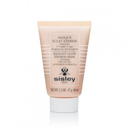 Sisley Masque Eclat Express 60 ml - Maschera Purificante all'Argilla Rossa con Estratti di Piante