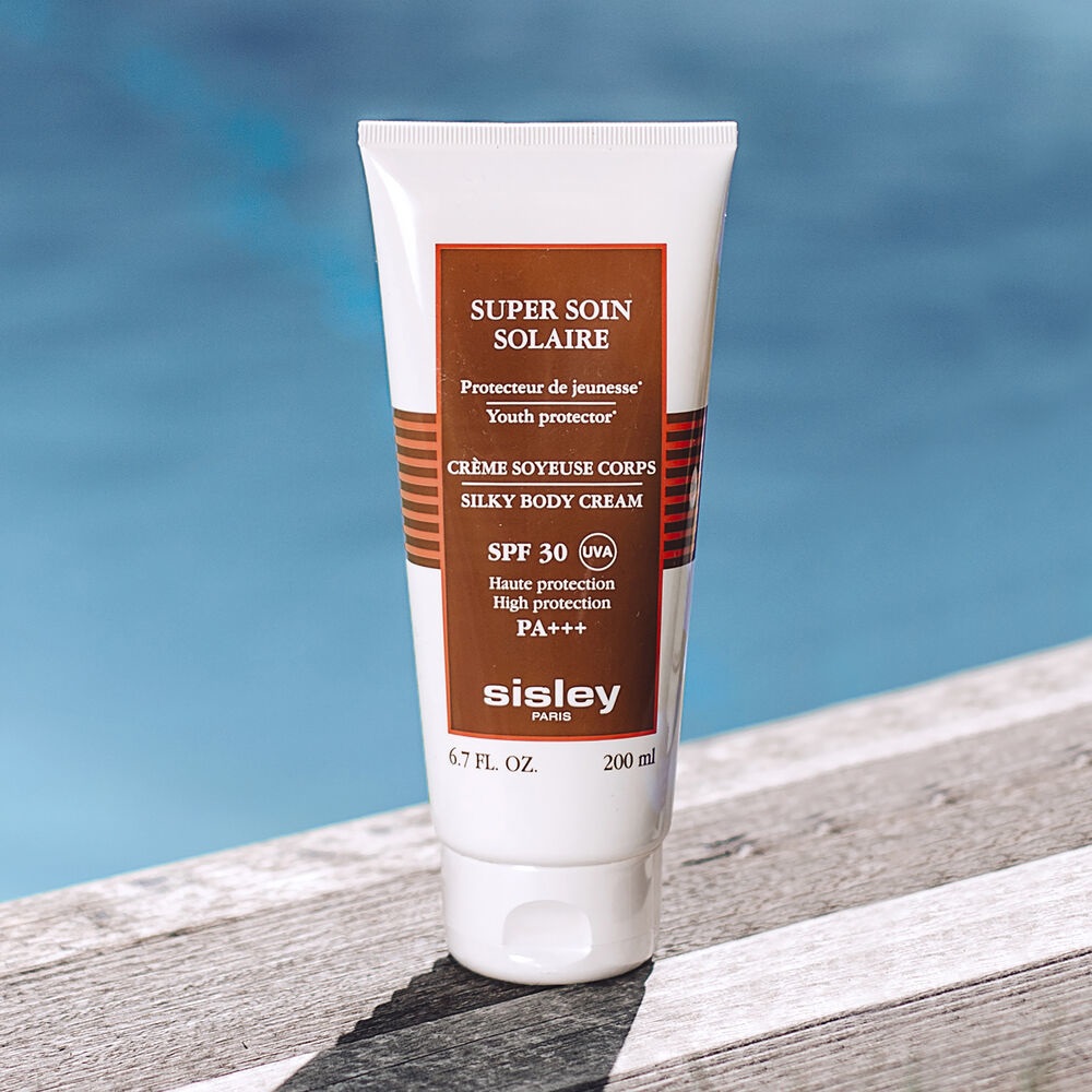 Sisley Super Soin Solaire Crème Soyeuse Corps SPF 30 - Crema Solare Corpo Alta Protezione 200 ml