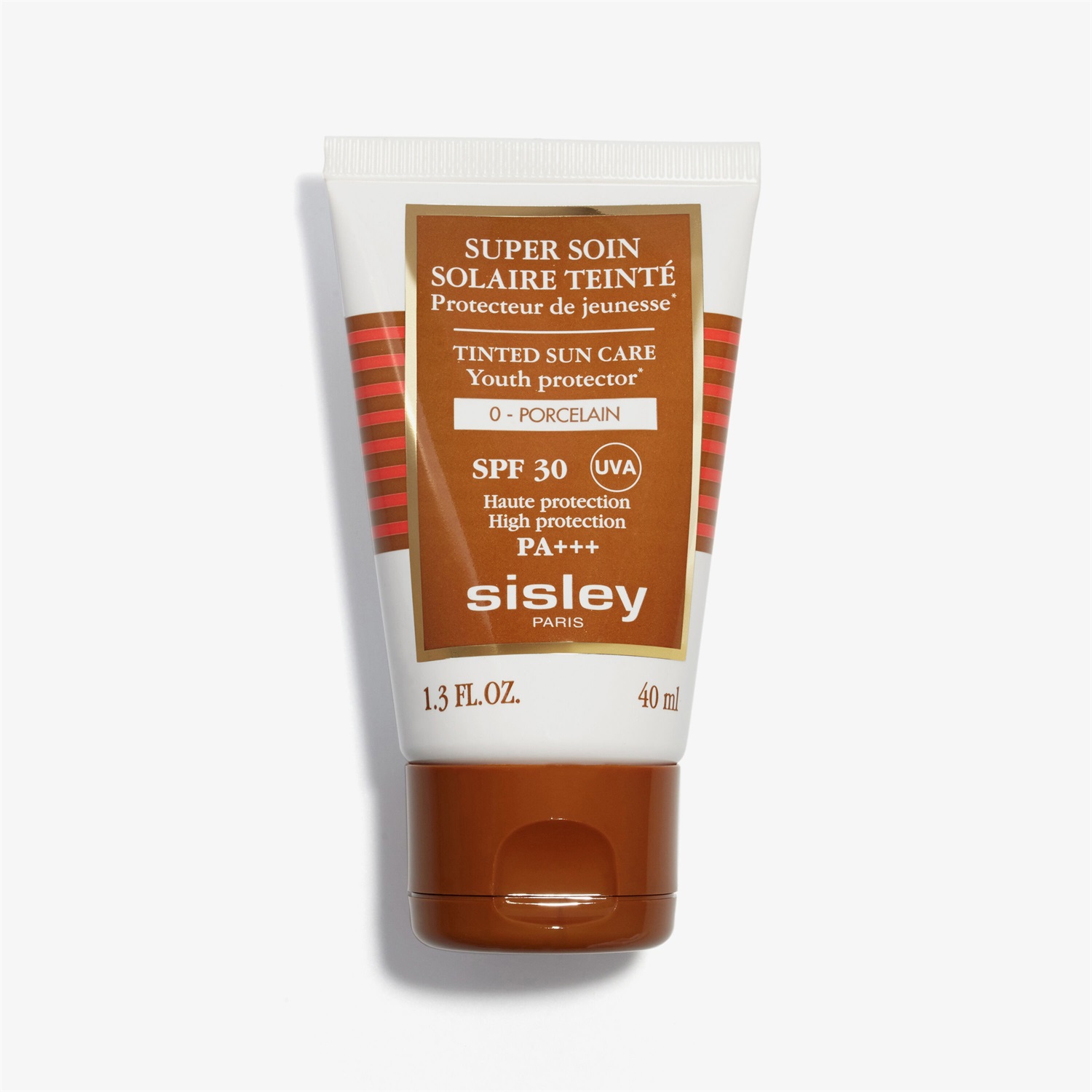 Sisley Super Soin Solaire Teinté SPF 30 No. 0 Porcelain 40ml - Protezione solare viso colorata e idratante