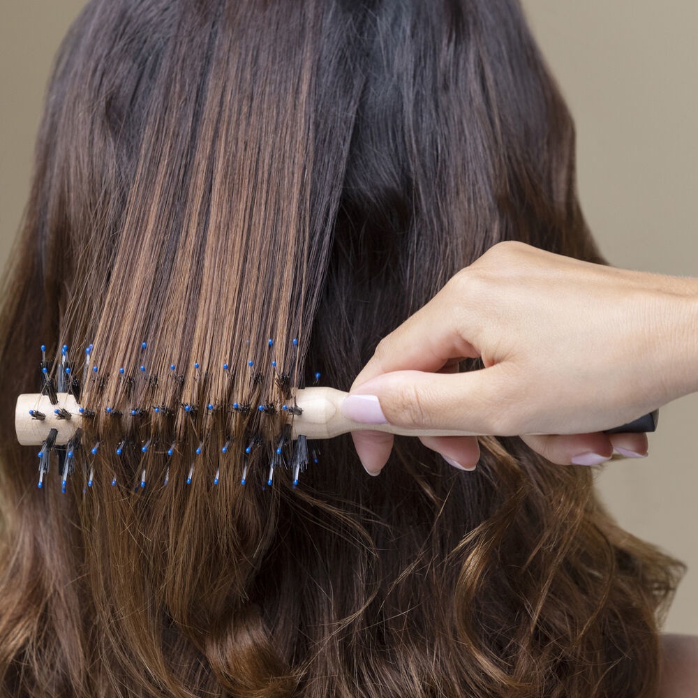 Sisley La Brosse à Brushing N°2 - Spazzola Tonda per Brushing Morbido di Capelli Medi e Lunghi con Setole di Cinghiale