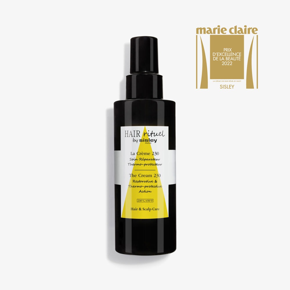 Sisley Hair Rituel La Crème 230 - Crema di Trattamento Senza Risciacquo 150 ml, Riparatrice e Termo-protettiva