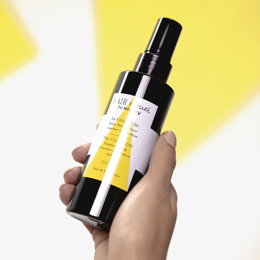 Sisley Hair Rituel La Crème 230 - Crema di Trattamento Senza Risciacquo 150 ml, Riparatrice e Termo-protettiva