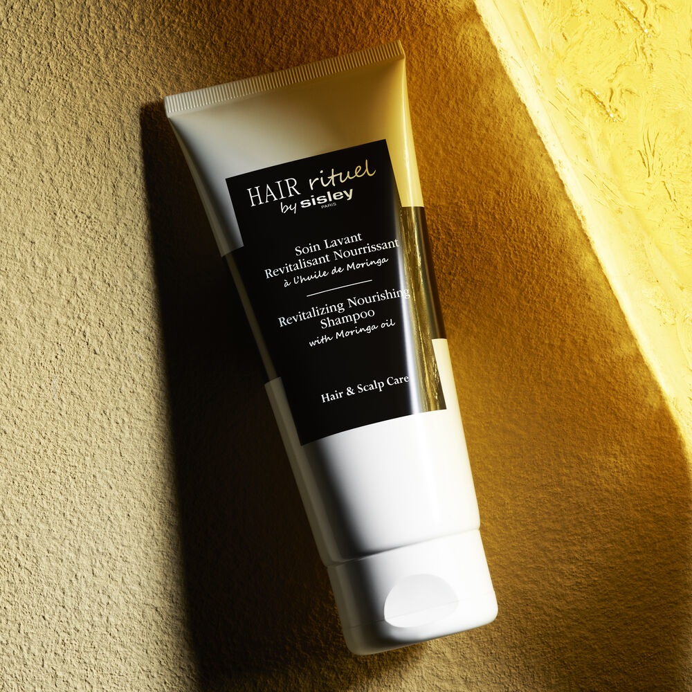 Sisley Hair Rituel Soin Lavant Revitalisant Nourrissant 200 ml - Shampoo Nutriente Rivitalizzante per Capelli Secchi e Molto Secchi con Olio di Moringa