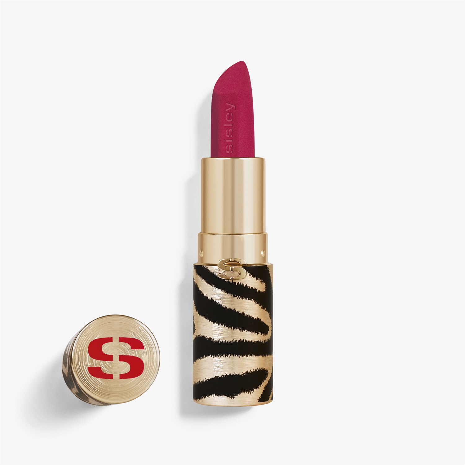 Sisley Phyto-Rouge Velvet Rossetto 22 Rose Punch - Finish Mat Opaco Luminoso, Idratante e Rimpolpante, 3 g
