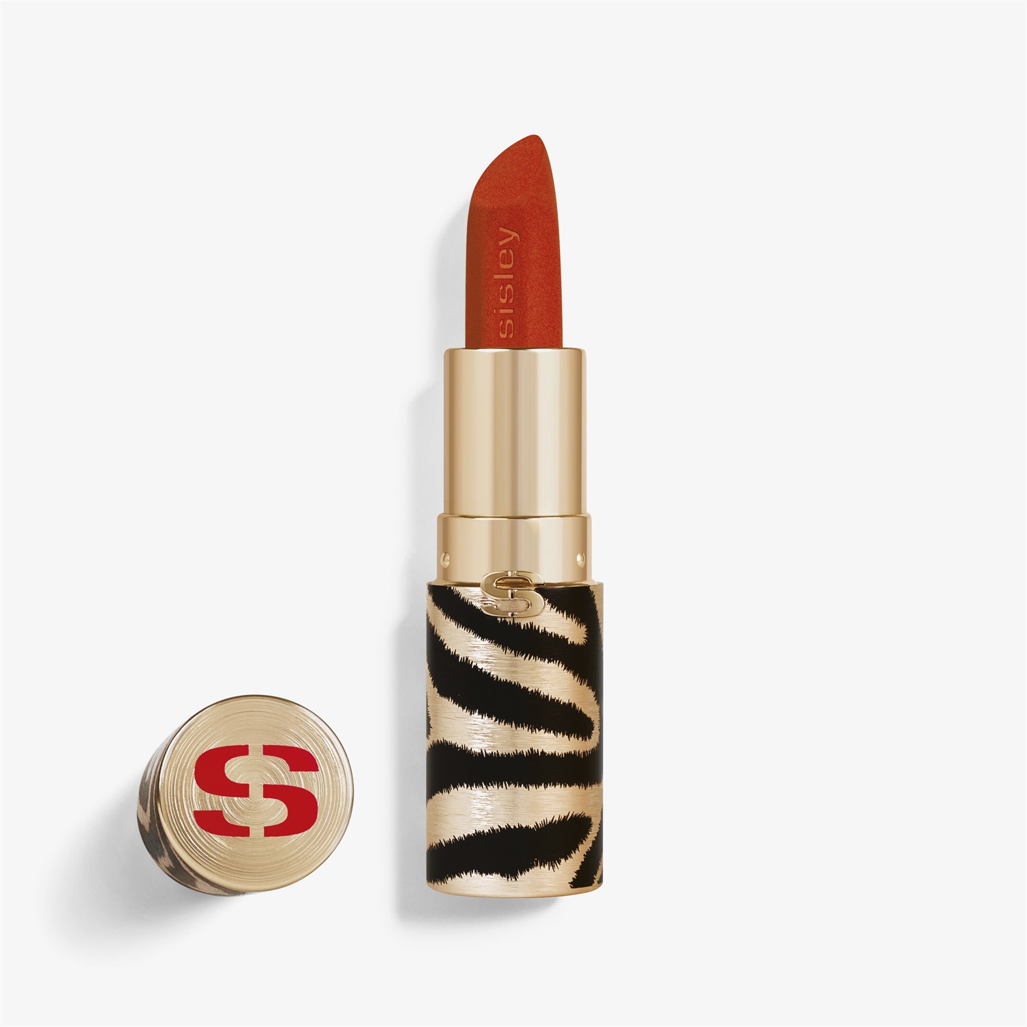 Sisley Phyto-Rouge Velvet Rossetto Mat 30 Orange Spice - Finish Opaco Luminoso, Idratante e Vellutato