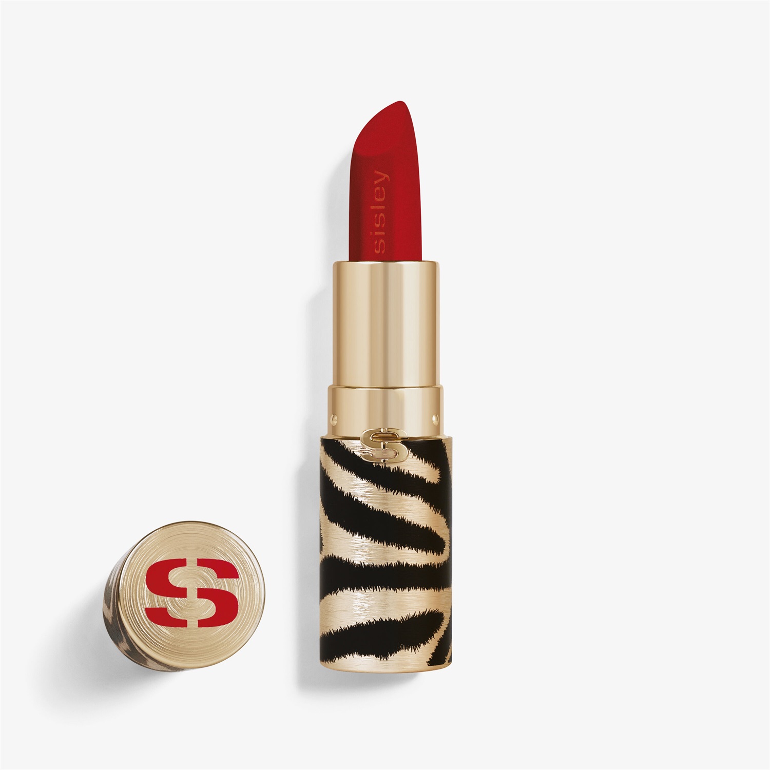 Sisley Phyto-Rouge Velvet 41 Rouge Flame - Rossetto Mat Idratante 3g con Finish Opaco e Luminoso
