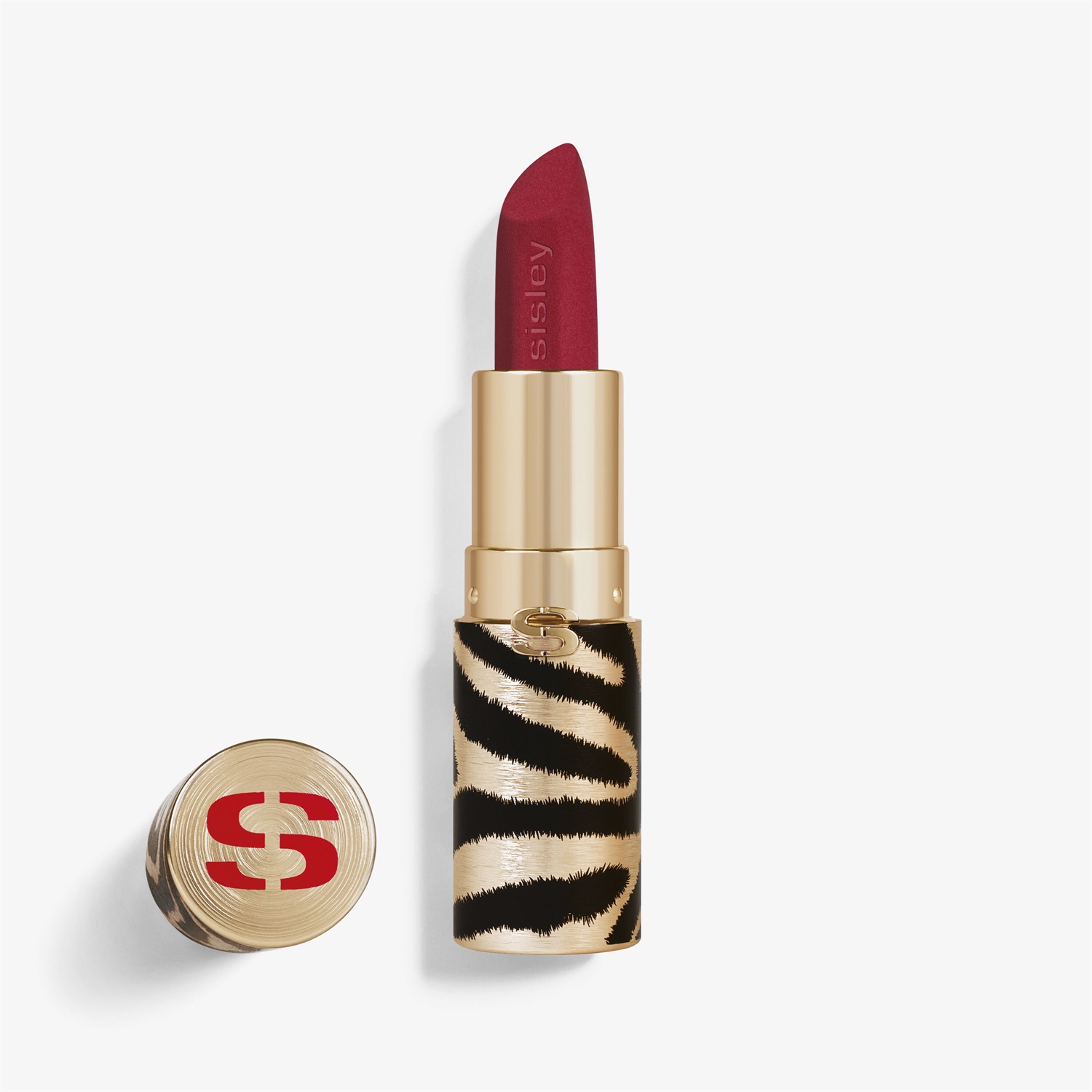 Sisley Phyto-Rouge Velvet 42 Rouge Royal - Rossetto Mat Idratante 3g con Finish Opaco Luminoso