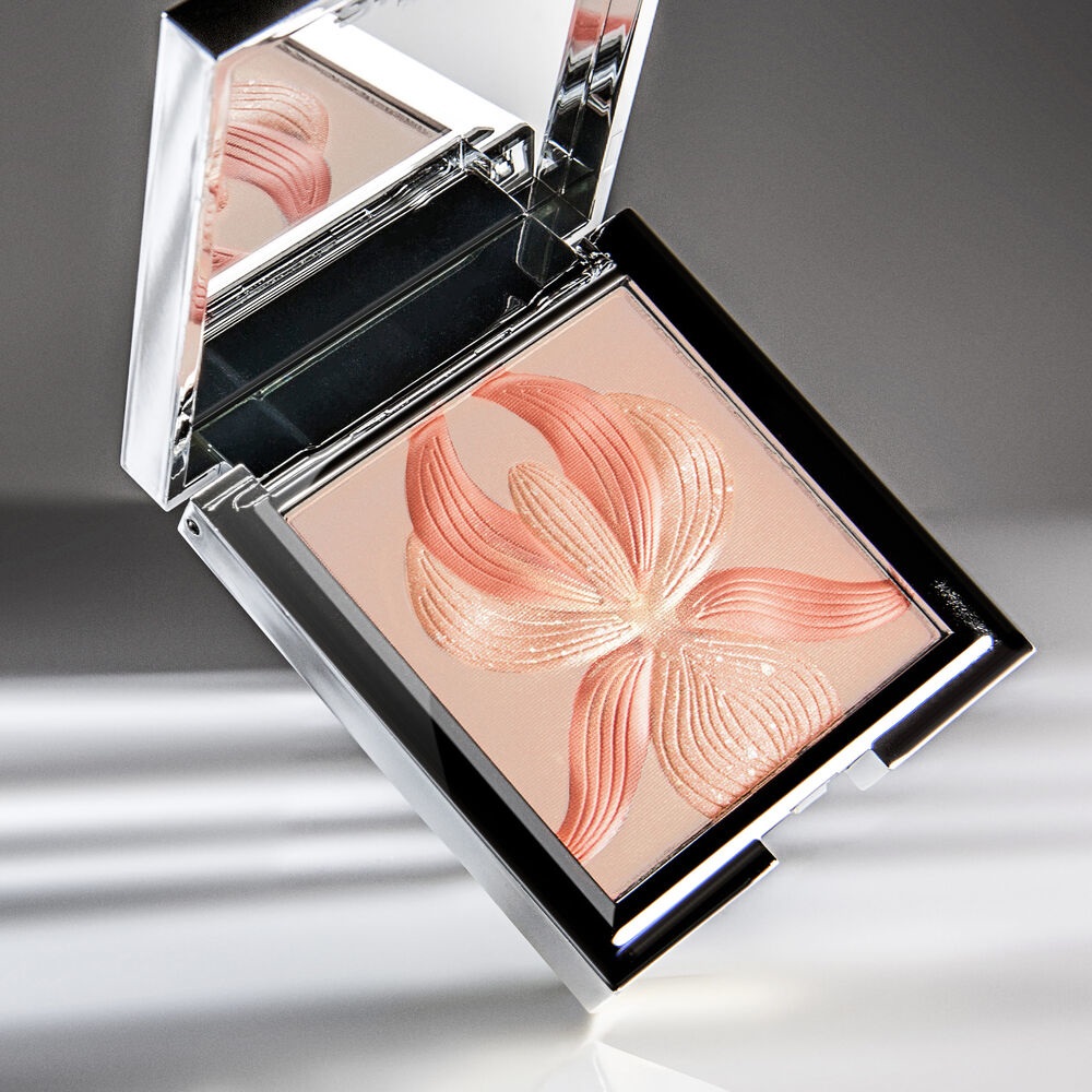 Sisley L'Orchidée Corail - Blush Illuminante in Palette con 3 Tonalità, 15 g